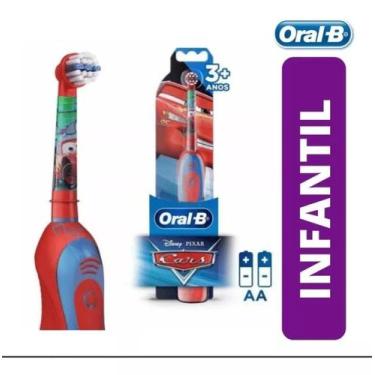 Imagem de Escova Elétrica Infantil Oral B Carros