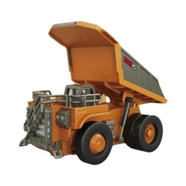 Imagem de Mini Escavadeira De Liga Metálica RC 1/64 Com Controle Remoto, Brinque