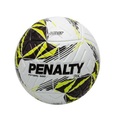Imagem de Bola Futsal Penalty Rx 500 Xxvi Pu Oficial Ultra Fusion, Branco, PU, 6