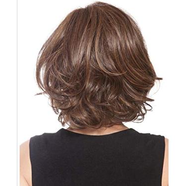 Imagem de Moda Feminina Sexy Peruca Cheia Peruca Curta Encaracolado Pe