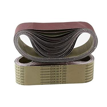Imagem de 5 pcs Cintos de lixamento 915 * 100mm 40-1000 Grit Sortment Metal Moagem de Alumínio Bandas Polidor de Óxido de Polidor YYDFPIIA (Grit : P120)