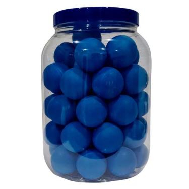 Imagem de Bolinhas De Ping Pong Azul Pote Com 48 Unidades - Afonso Brinquedos