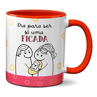 Imagem de Caneca Flork Meme Namorados Era Pra Ser Só Uma Ficada (Vermelha)
