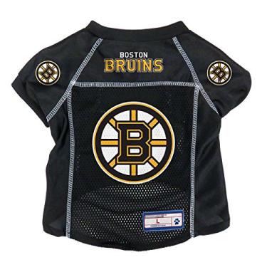 Imagem de Littlearth Camiseta para animais de estimação Boston Bruins da NHL, PP, cor do time