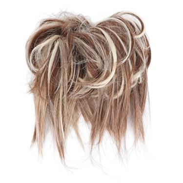 Imagem de Peruca De Cabelo, Elástico Ajustável, Coque Bagunçado, Para Mulheres E Meninas (Q17-13H613#)