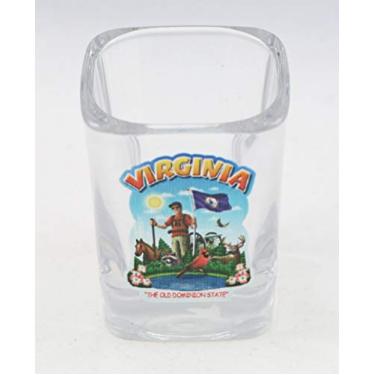 Imagem de Vidro quadrado de shot Montagem Virginia State
