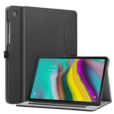 Imagem de Fintie Capa para Samsung Galaxy Tab S5e 10.5 2019 modelo SM-T720 (Wi-Fi) SM-T725(LTE) SM-T727 (Verizon/Sprint), suporte de visualização em vários ângulos com recurso de ativação automática de bolso, p
