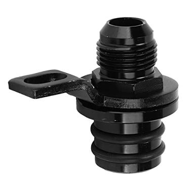 Imagem de Adaptadores de respiração, adaptador de encaixe de respiro 10AN preto liga de alumínio leve para lata de captura de óleo B16 B18 B20