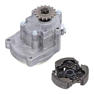 Imagem de Caixa de embreagem e engrenagem, embreagem + kit de caixa de engrenagem de embreagem 17T adequado para 43cc/49cc Mini PIT Dirt Pocket Bike Mini Quad ATV T8F CORRENTE