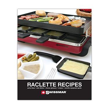 Imagem de Swissmar Raclette Recipe BookSwissmars new raclette recipe book44 pages, incl. cover, of delicious and easy to prepare recipesContemporary and ... users and the experienced raclette 'chef'