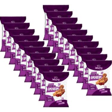 Imagem de Biscoitos fit sabor amendoim com whey protein Wheyviv 20 unidades 45g