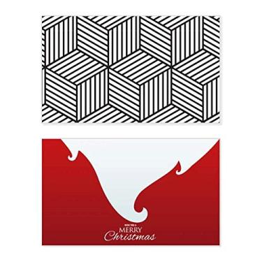 Imagem de Simple Line Art Grain Ilustration Pattern Holiday Holiday Merry Christmas Cartões de parabéns Mensagem de Natal