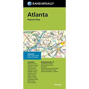 Imagem de Rand McNally Folded Map: Atlanta Regional Map