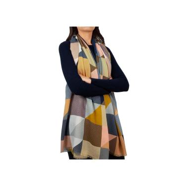 Imagem de Echarpe Atemporal Xadrez 90 x 180 cm-Feminino