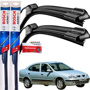 Imagem de Palheta Limpador Parabrisa Bosch Aerofit Par de Palheta Limpadora Dianteiro Original Megane 1996 á→2005