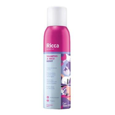 Imagem de Shampoo A Seco Ricca 150ml Fragâncias Menta Maçã Berries