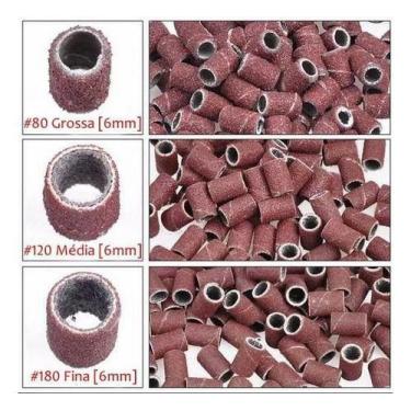 Imagem de 50 Lixas Refil Para Motor Elétrico Manicure Pedicure Salão M - oem