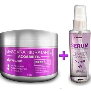 Imagem de Kit Acosmetil: Sérum Finalizador + Máscara Hidratante 360ml