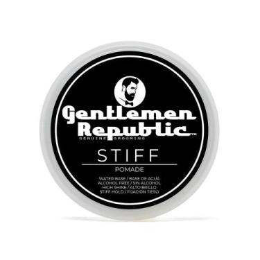 Imagem de Pomada de cabelo Gentlemen Republic Stiff High Hold 120 ml para homens