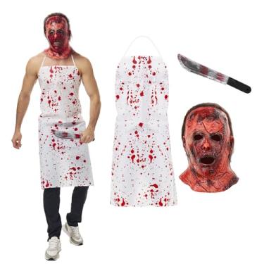 Imagem de Bloody Butcher Costumes with Zombie Mask (Bloody Butcher)