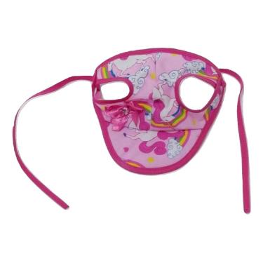 Imagem de Boné para Cachorro com viseira rosa de unicórnio  tamanho P