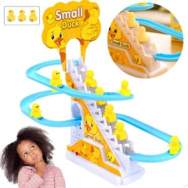 Imagem de Brinquedo Escorregador de Patos com Luz e Som - Atena