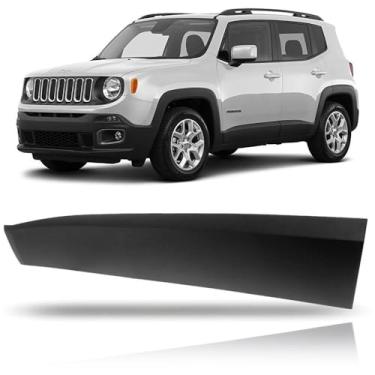 Imagem de Friso Aplique Alargador Moldura da Porta Dianteira Lado Esquerdo Renegade 2015 2016 2017 2018 2019 2020 2021