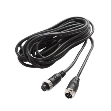 Imagem de Cabo Para Câmera 8 Mts Conexão 4 Pinos Din Jack Aviação