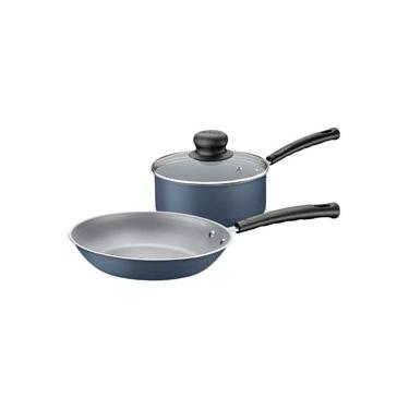 Imagem de Jogo de Panelas Tramontina Versalhes Antiaderente Azul 2 Peças