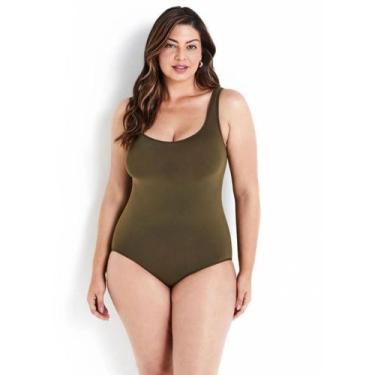 Imagem de Body sem Bojo Adaptive Skinbreez Liz Lingerie Ref.73935, Sage, Único