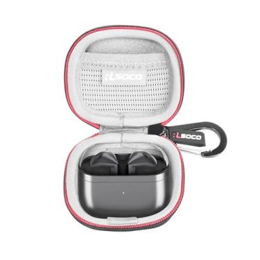 Imagem de RLSOCO Estojo rígido para Samsung Galaxy Buds 3 Pro/Galaxy Buds 3 AI True Wireless Bluetooth Earbuds - Preto (apenas estojo)