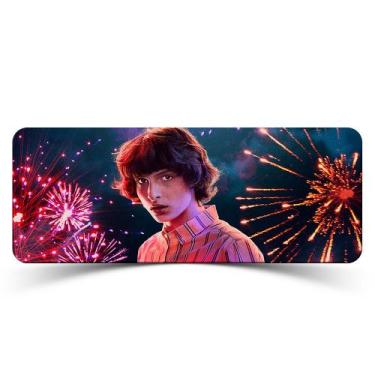 Imagem de Mouse Pad Gamer Stranger Things Mike - EMPIRE GAMER, 90cm x 35cm