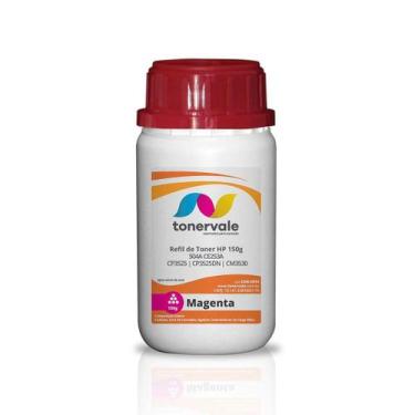 Imagem de Combo 3 Toner Refil TankFull Para HP CE253A 504A Magenta - HP CP3525 C