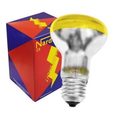 Imagem de Lâmpada Refletora Incandescente R63 40w E27 127v Amarela - NARDS, 220V