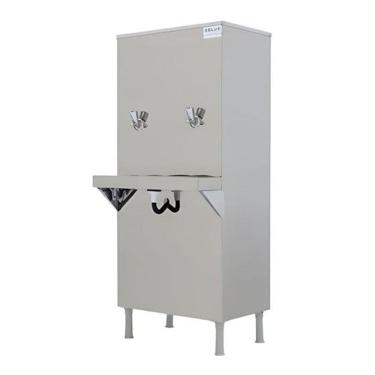 Imagem de Bebedouro Purificador de Água Industrial C/compressor 50l Coluna Inox Blue Bebedouros 