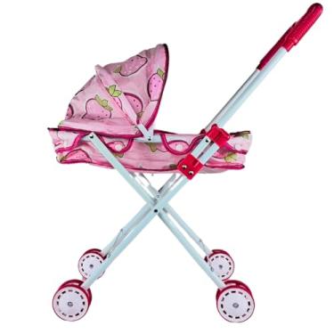 Imagem de Carrinho De Boneca Bebe Berço Brinquedo Divertido Castela