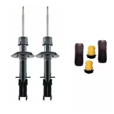 Imagem de Par Amortecedor Dianteiro Siena+ Kit Batente 2001 Até 2012