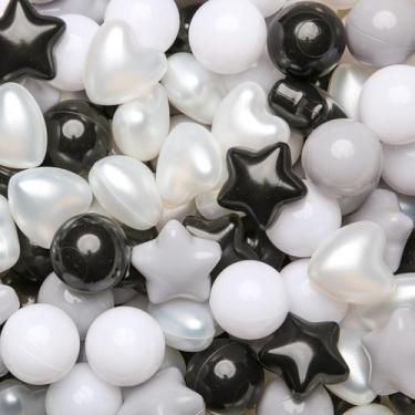 Imagem de Ball Pit Balls GOGOSO Stars Hearts Shape para crianças 100 unidades