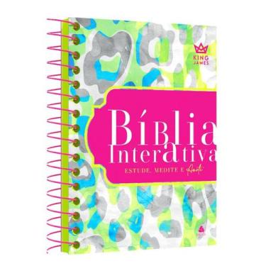 Imagem de Livro - Bíblia Interativa Estude, Medite e Anote