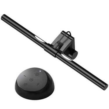 Imagem de Monitor de computador, luz, tela Coolait com controle remoto de luz de