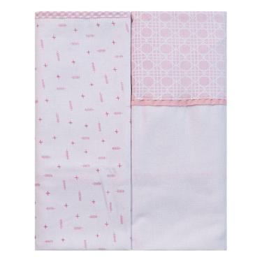 Imagem de Manta Flanelada 02 Unidades 79 cm x 80 cm Baby Joy Clássicos