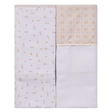Imagem de Manta Flanelada 02 Unidades 79 cm x 80 cm Baby Joy Clássicos
