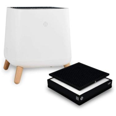 Imagem de Purificador de ar Smart Air S com filtro HEPA e carvão ativado Ideal para ambientes residenciais e corporativos.