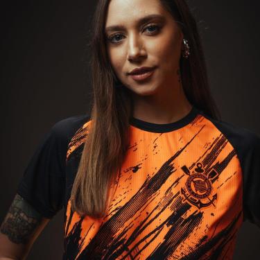 Imagem de Camisa Corinthians SCCP Rajados Feminina-Feminino