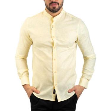 Imagem de Camisa Linho VersatiOld Amarela, M