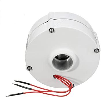 Imagem de HUIZHITENGDA 6000W Gerador de energia eólica elétrica sem escova PMSG 3W, 12 V 24 volts DIY Motor de alternador de ímã permanente (branco),220v
