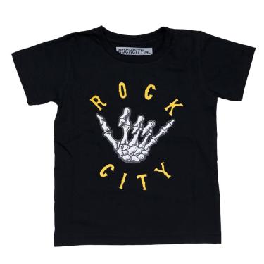Imagem de Camiseta Rock City Hangloose Infanto Preto