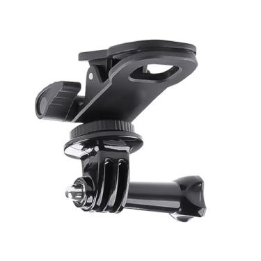 Imagem de MOUDOAUER Suporte de fixação de viseira solar de carro para câmera de ação Insta360 onex2/x3 com suporte adaptador de 1/4