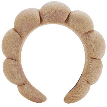 Imagem de HitModa Bandanas de spa para rosto e maquiagem – Bandanas de tecido felpudo para tratamento de máscara