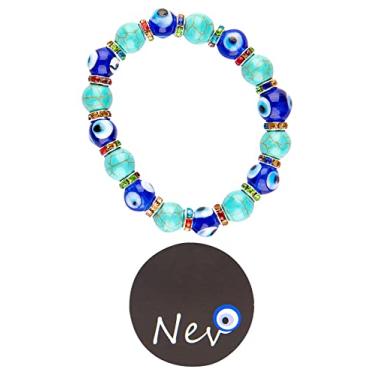 Imagem de nevfactory Pulseira com olho turco | Pulseira turca com olho turco.., Large, Cristal, Sem pedras preciosas